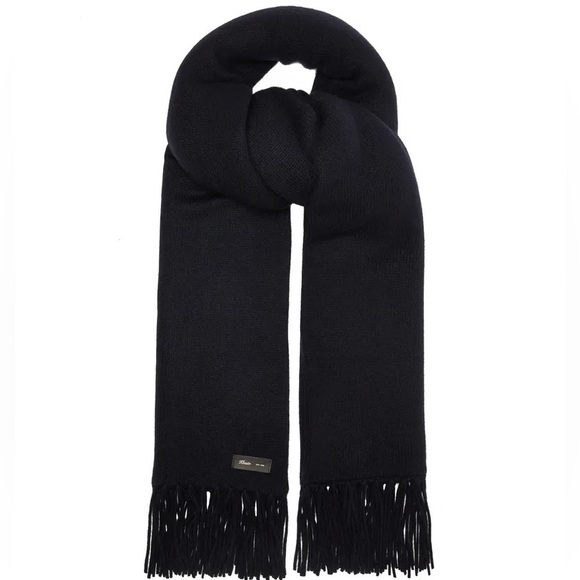 KHAITE Dante Fringed Cashmere Scarf - Picture 1 of 7